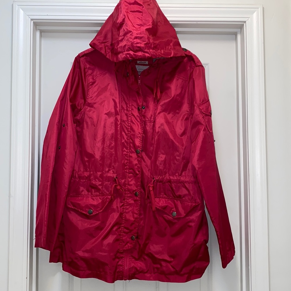 Mossimo Supply Co Water Resistant lightweight jacket Size XL Pink